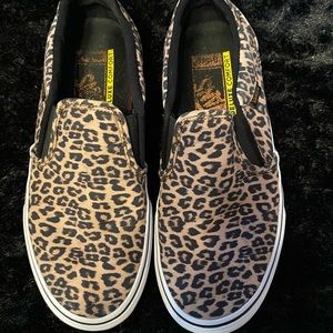 Leopard deluxe comfort Vans